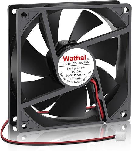 Amazon.com: uxcell 92mm x 92mm x 25mm 9225 24V DC Cooling Fan with